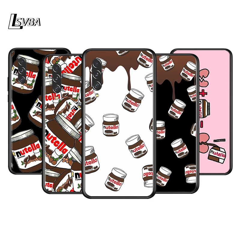 

Kawaii Nutella Art For Samsung Galaxy A90 A80 A70 A50 A40 A30 A30S A20S A20E A10 A10E A10S S8 S7 S6 Edge Phone Case