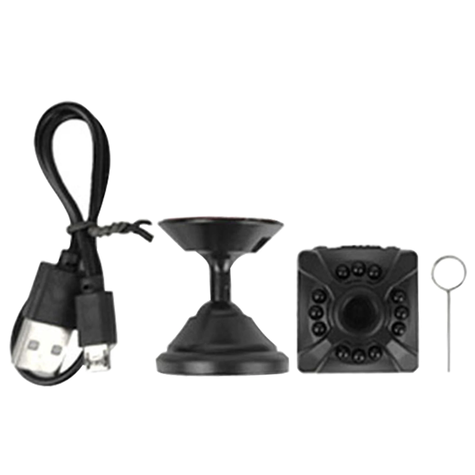 

Indoor Plastic Wireless WiFi USB Rechargeable Night Vision HD 1080P Home Safety Two-way Audio Practical Security Camera