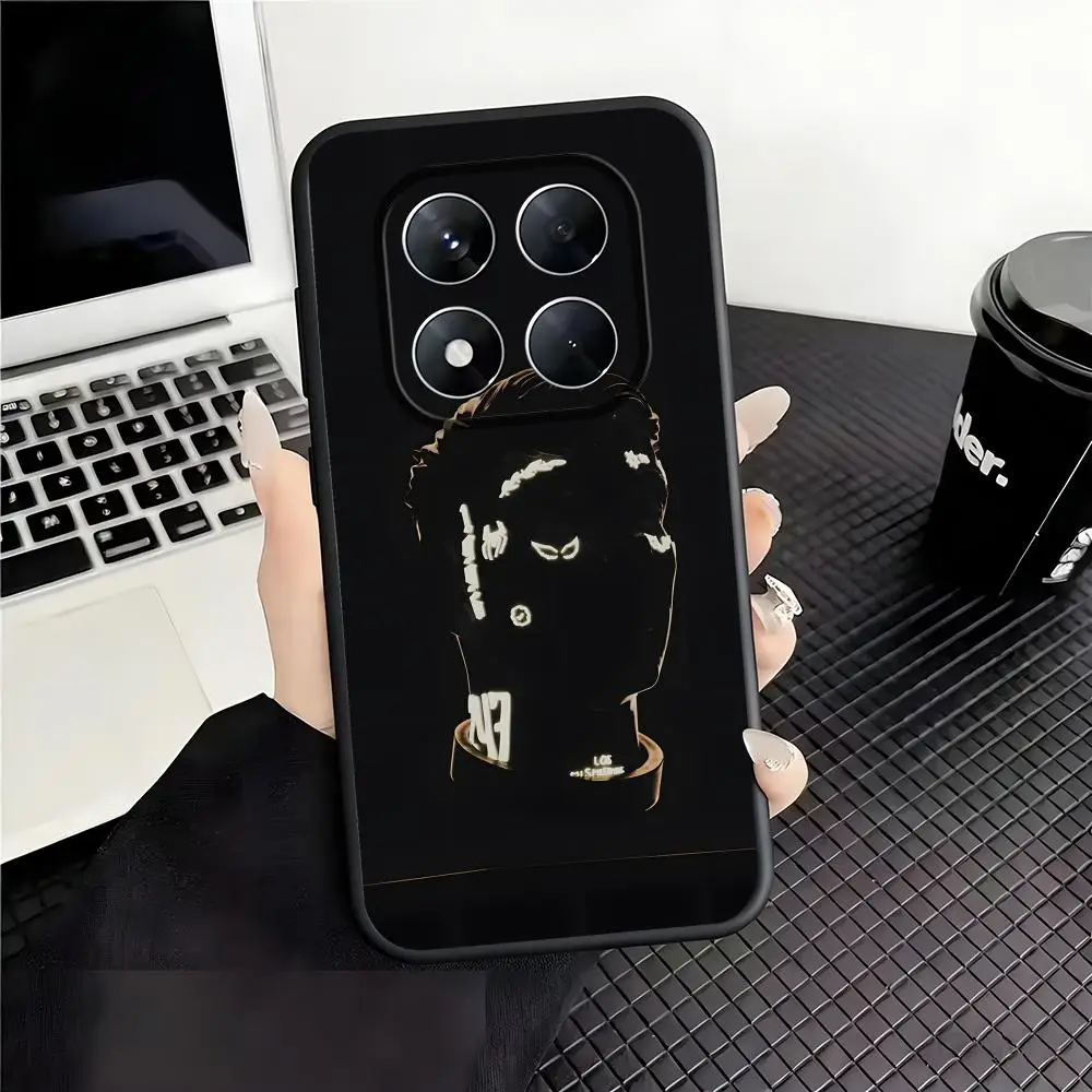 Фото Чехол для телефона Rapper D-DukiES, мягкий черный чехол для Redmi Note15 11 12 13 14Pro Plus S 5G 14C A3 №4