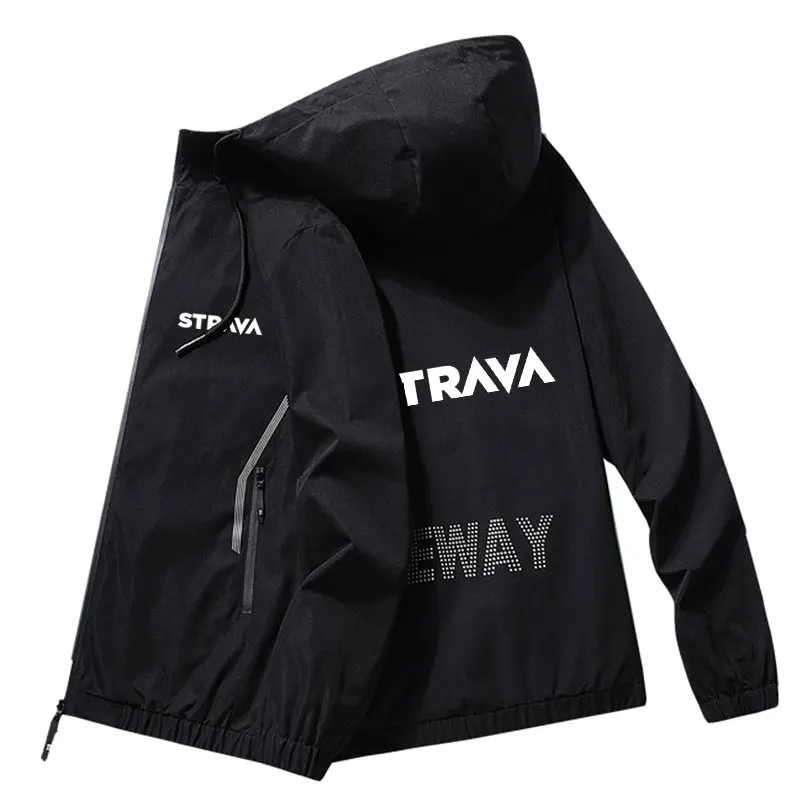 

Strava Cycling Mtb Jacket Outdoor Windproof Man Cycling Maillot Bike Hooded Men's Windbreaker Mountain Bicycle Clothing 2022 New