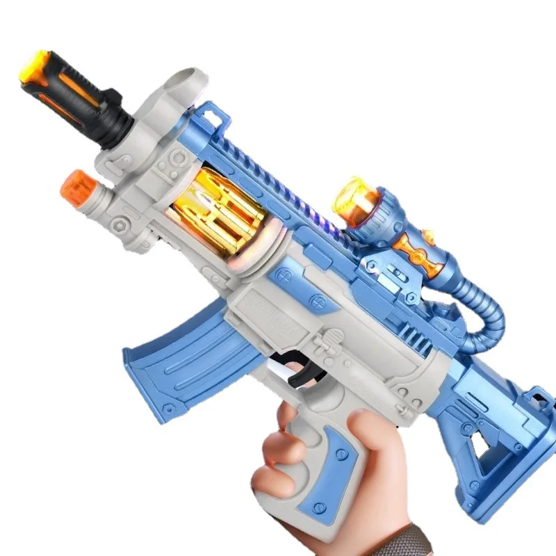 Игрушечный пистолет с Электрическим Звуком и резьбой