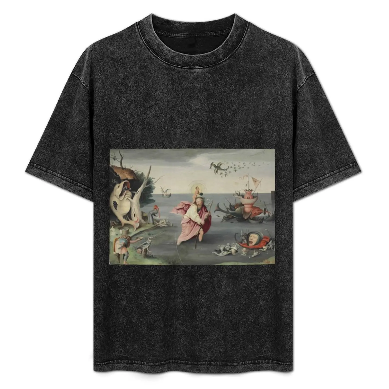 Детская футболка с изображением Иеромонуса Боста Святого Кристофера мужские