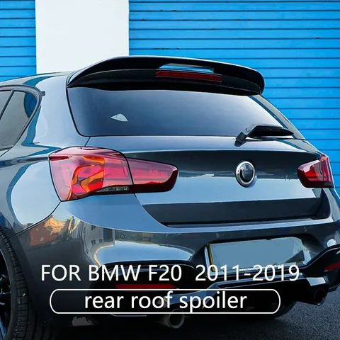 Глянцевый черный задний спойлер в стиле MP для BMW F20 M135i M140i 118i 118d 120i 120d 2011-2019, тюнинг задних крышек на крышу