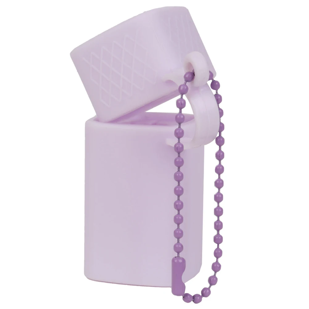 Мини-косметичка для губной помады силиконовая портативная сумка блеска губ