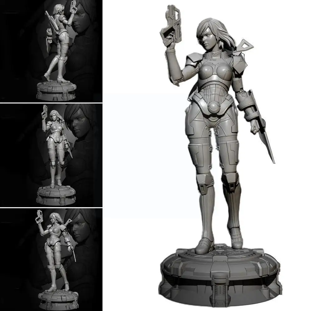

1/24 resin model kits DIY figure beauty self-assembled TD-2990 P9X9
