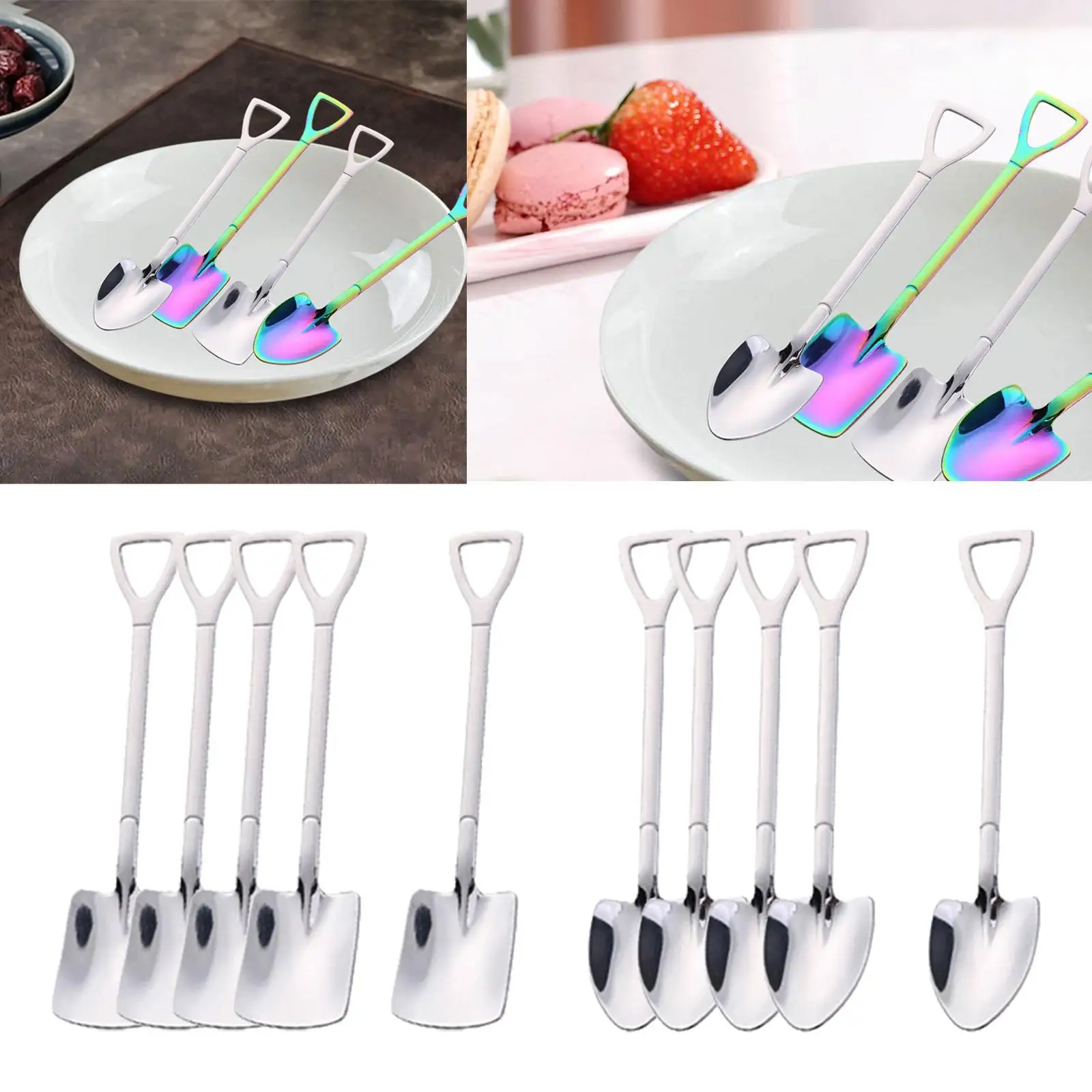 

10Pcs Teaspoon for Party Condiment Measuring Cake Stirring Spoon