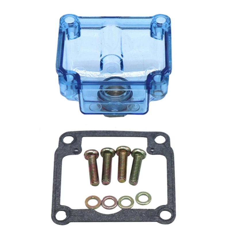 

Motorcycle Carburetor Transparent Float Carburetor Oil Cup Carburetor Base Cover Suitable for Dellort PHBG AS AD
