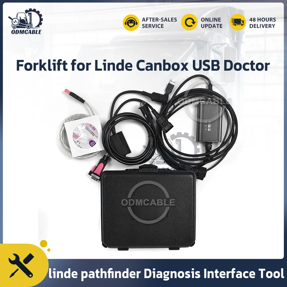 

Новое программное обеспечение pathfind для диагностического сканера вилочного погрузчика linde, 4-контактный адаптер для linde canbox doctor