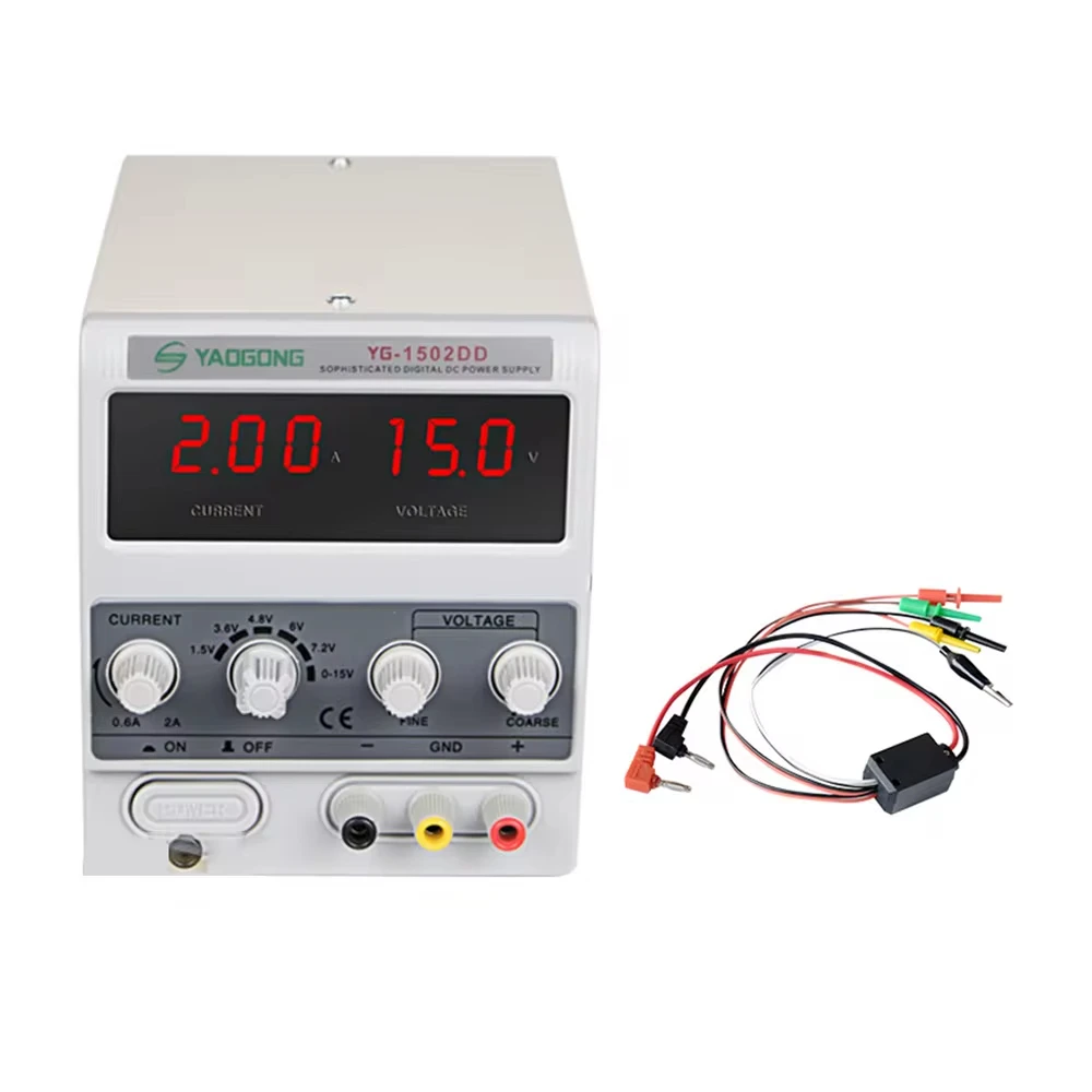 YAOGONG 1502DD Voeding Laboratorium Verstelbare Digitale Voor Telefoon Reparatie 15V 2A Регулятор напряжения с