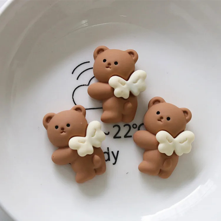 

Мини-медведи-лягушки кабошоны