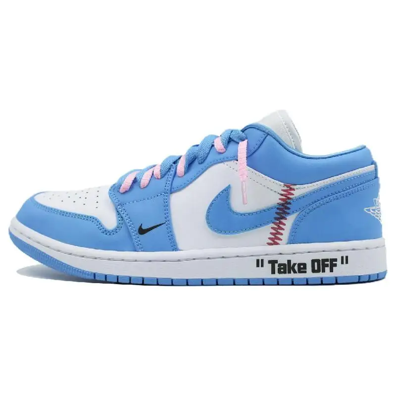 【Настроить】Винтажные баскетбольные кроссовки Air Jordan 1 унисекс низкие
