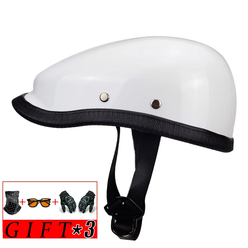 

unisex Retro Motorcycle Helmet Vintage MTB Bike Helmet Ultralight Cycling Half Face Safety Helmet Retro helmet,Cruiser,Chopper