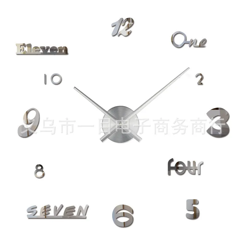 

Clock Wall Clocks Modern Living Room Decorarion Interior House Deco Decoration for Home Design Timepiece Decor Bedroom Watch