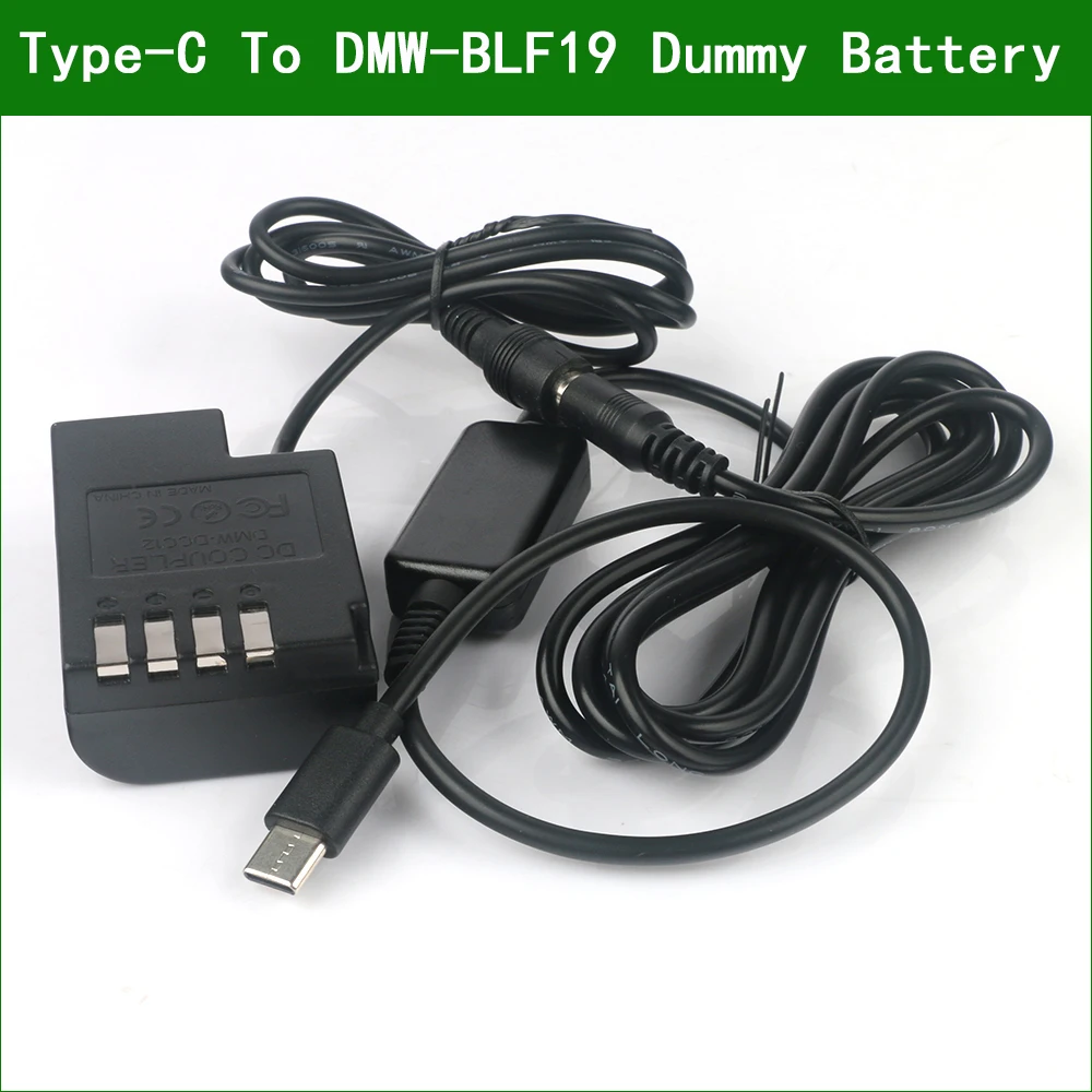 Адаптер питания для аккумулятора DMW-BCC12 USB Type-C