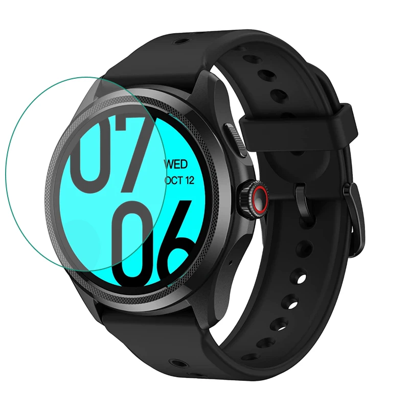 

Hard Glass Smartwatch HD Protective Film For TicWatch Pro 5 Wear OS Screen Protector Cover Pro5 Sport Smart Watch Accessories