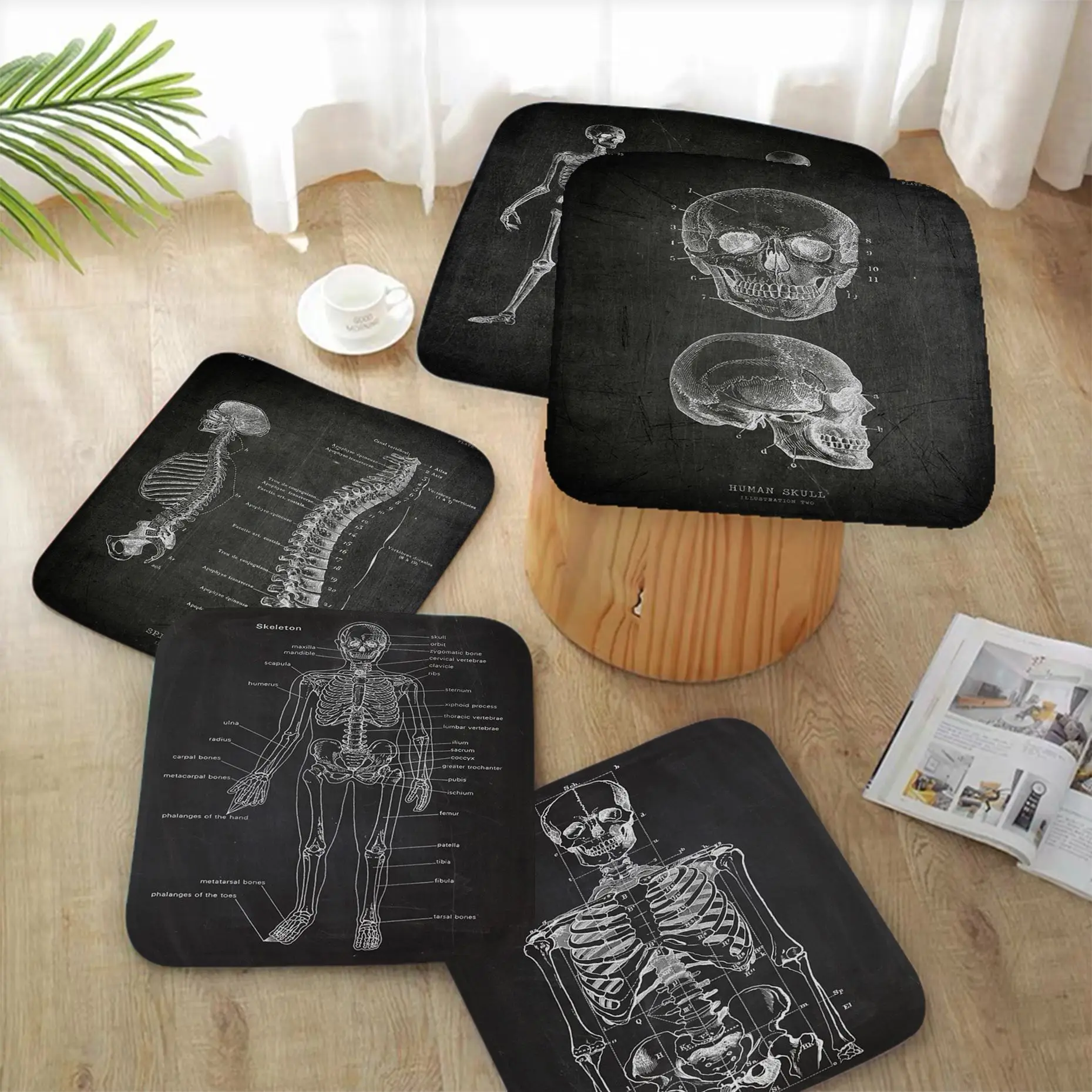Cushion Soft Office Car Seat Comfort Breathable 45x45cm Seat Mat