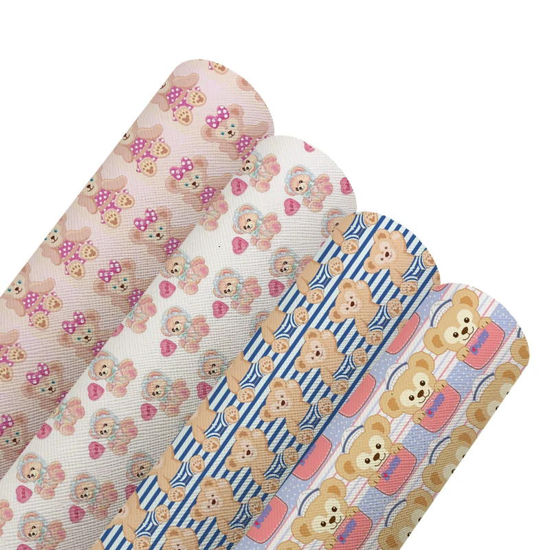 

20*134 см рулон «сделай сам», материал банта, мультяшный персонаж, принт, винил, синтетическая искусственная кожа, roll2788