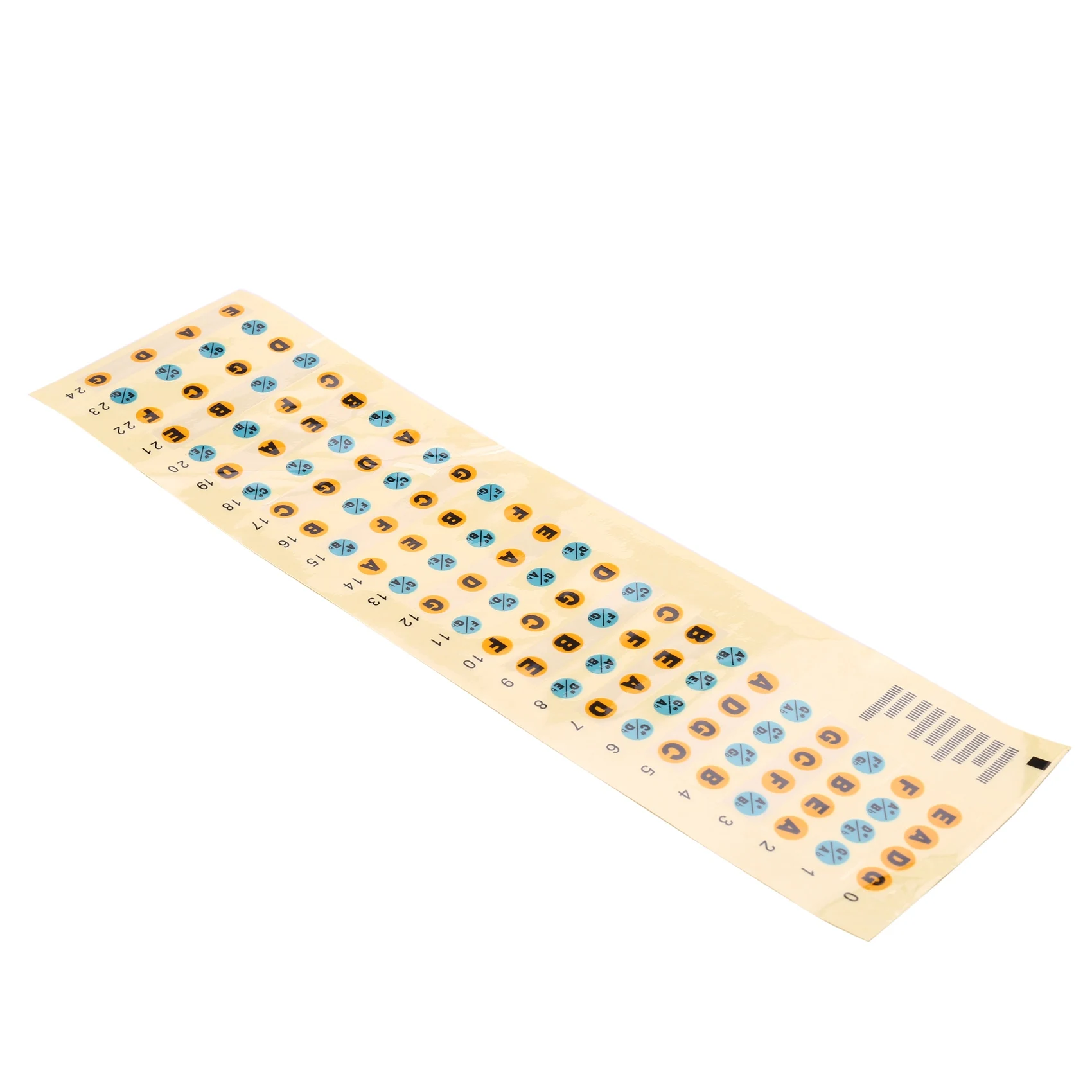 Наклейки для нот на грифе гитары наклейка с изображением ладов начинающих