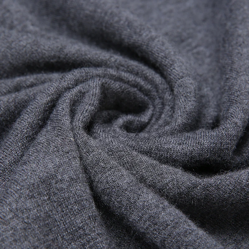 Мужские футболки из 100% натуральной овечьей шерсти кашемировый джемпер с