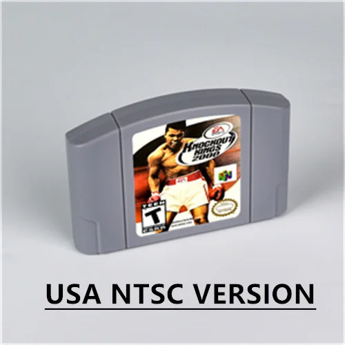 

Knockout Kings 2000 for Retro 64 Bit Game Cartridge USA Version NTSC FormatChidren Gift Gaming
