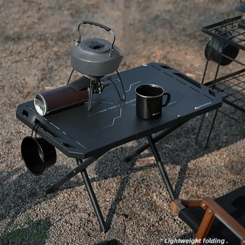 

Тактический стол Tryhomy для кемпинга, стол для путешествий из алюминиевого сплава, складной многофункциональный стол