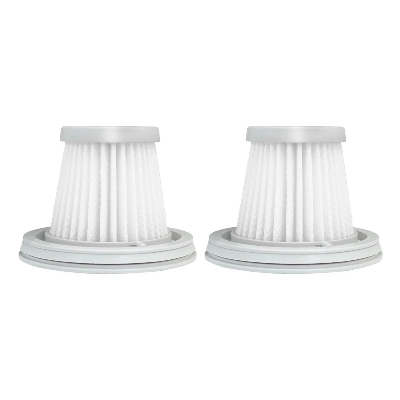 

Фильтр НЕРА Для XIAOMI MIJIA, ручной беспроводной моющийся мини-пылесос для дома и автомобиля, запасные части, 2 шт.