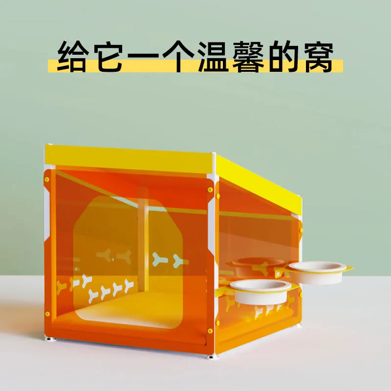 

Съемное и моющееся гнездо для домашних животных всесезонное универсальное полузакрытое дышащее гнездо для кошек