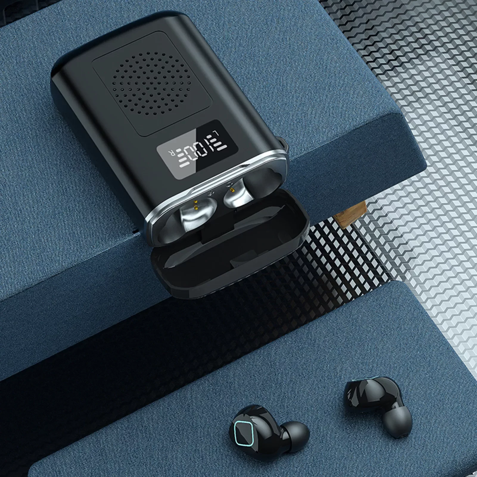 Wireless Headset  M6 TWS Bluetooth 5.1 Earphones In-ear Earbuds Mini Dual Battery 4000 MA Sports Stereo HIFI LED Headphones enlarge