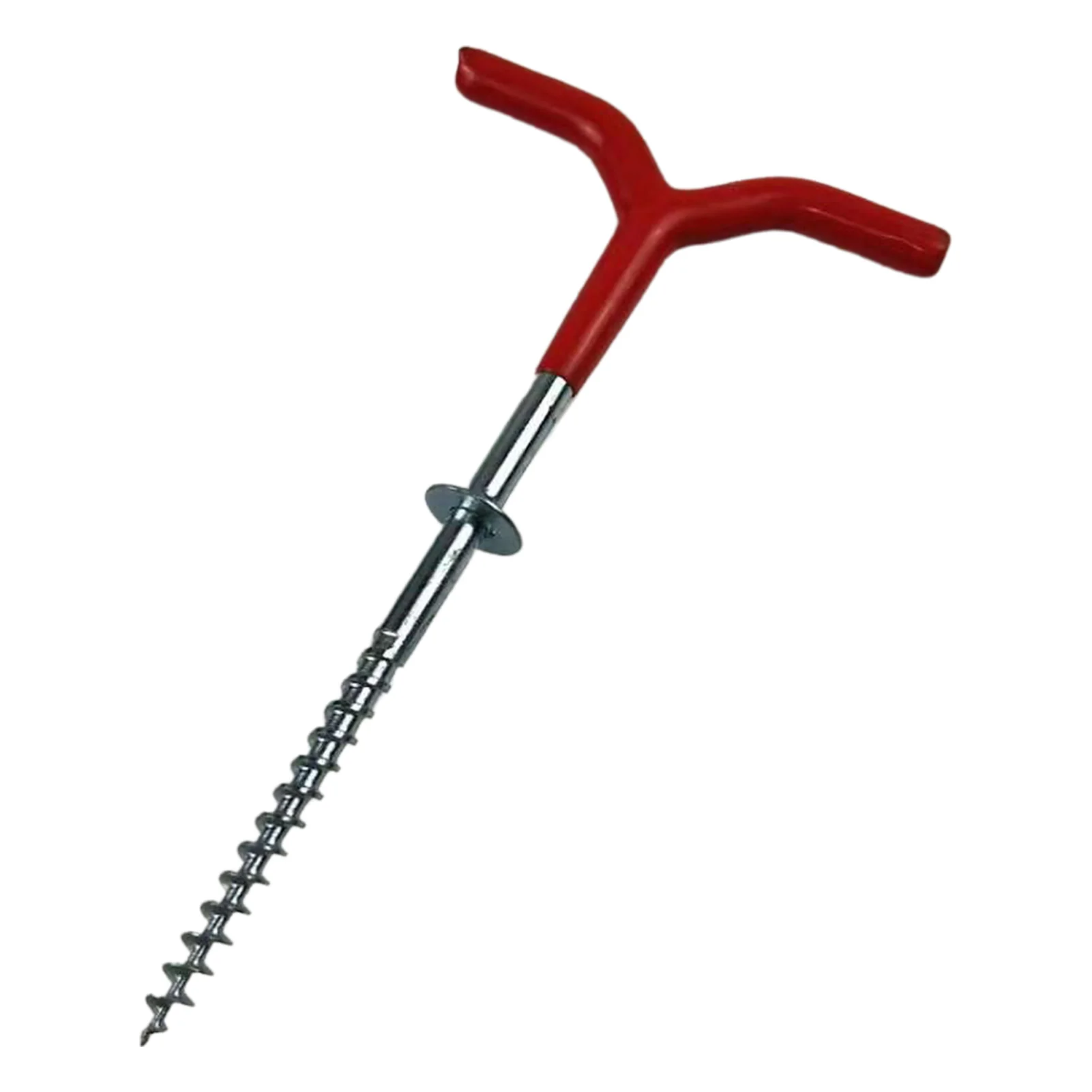 

Non-Rust Camping Tent Stakes Fishing Rod Holders Ice Tools Heavy Duty Tent Nail Stakes Bracket Holder Spiral Drill For Outside