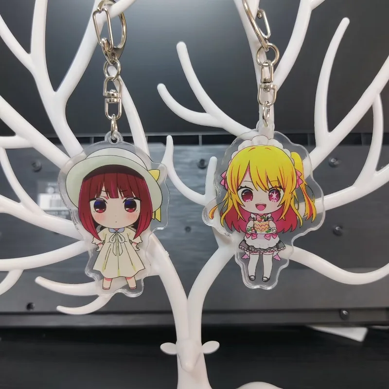 

Japan Hot Anime OSHI NO KO Figure Hoshino Ai Hoshino Akuamarin Acrylic Keychains Character Hoshino Rubii Kawaii Pendant Toy Gift