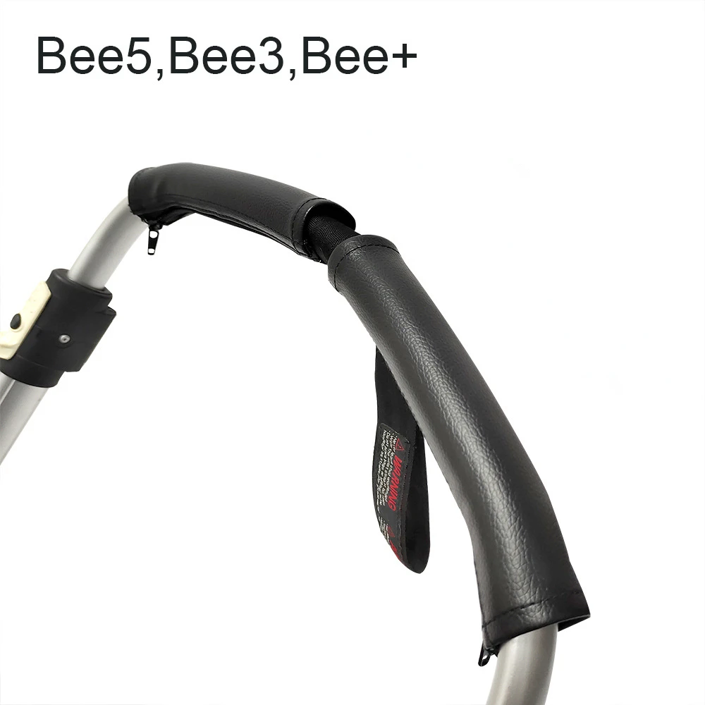 

Stroller Handle Cover FIT FOR Bugaboo Bee3 Bee5 Bee+ Stroller Accessories PU Leather Cover Wagon Armrest Protective Case