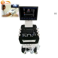 professional hospital eco doppler trolley color ultrasound machine usg 4d