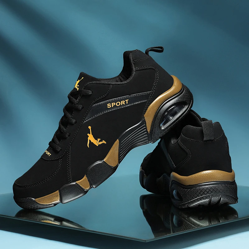 

Men Sports Shoes 2022 Comfortable Sport Shoes Men Trend Lightweight Walking Shoes Men Sneakers Breathable Zapatillas Size 38-46