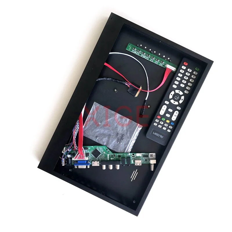 Металлическая фотопанель и драйвер контроллера подходит для LP133WH1/LP133WH2 USB + AV + HDMI + VGA 13,3 