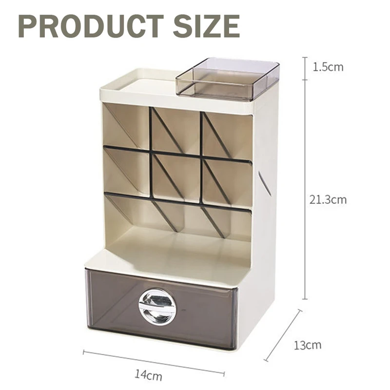 Цельный держатель для ручек настольный органайзер карандашей с ящиком стола