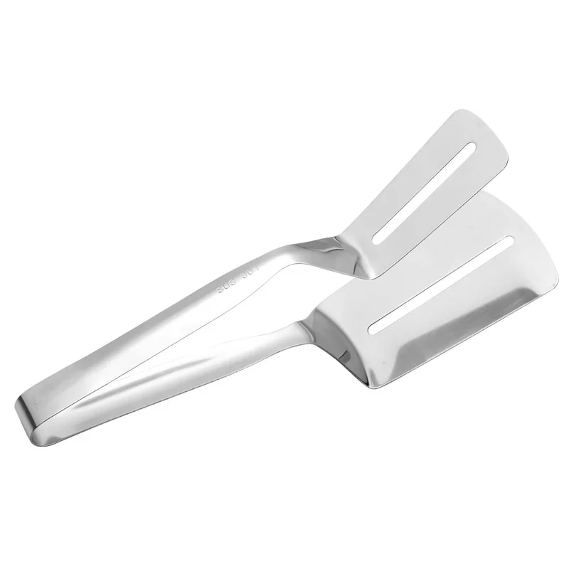 

Зажим для стейка из нержавеющей стали, зажим для жарки рыбы, лопата, зажим для барбекю, полый зажим для еды, сковорода