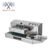 lgyf 1500a continuous aluminum foil film bottle sealer medicine round induction sealing machine