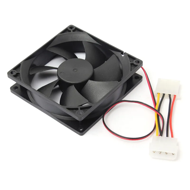 

New Arrival 90mm/90x90x25mm Cooler Computer PC CPU Silent Cooling Case Fan Black 12V 4-Pin Graphics Cards Water Cooling Kit