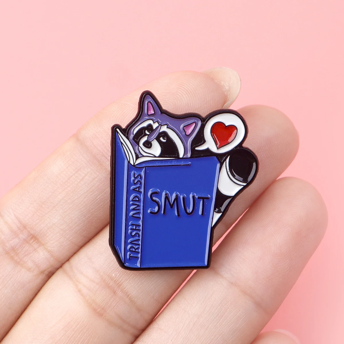 Эмалированная булавка на лацкан STAY TRASHY Значки для шляп одежды рюкзаков украшение