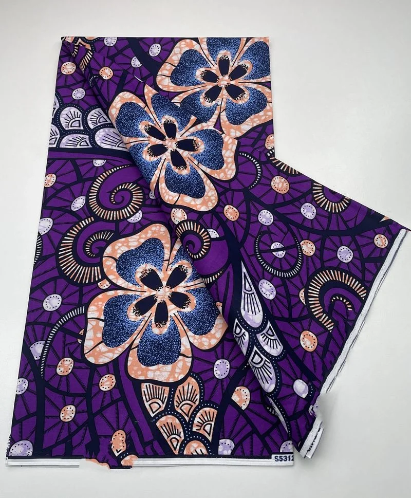 

Guaranteed Veritable African Real Wax Prints Fabric 100% Cotton Ankara Batik High Quality Tissu Pagne Nigeria Style Wax Fabric