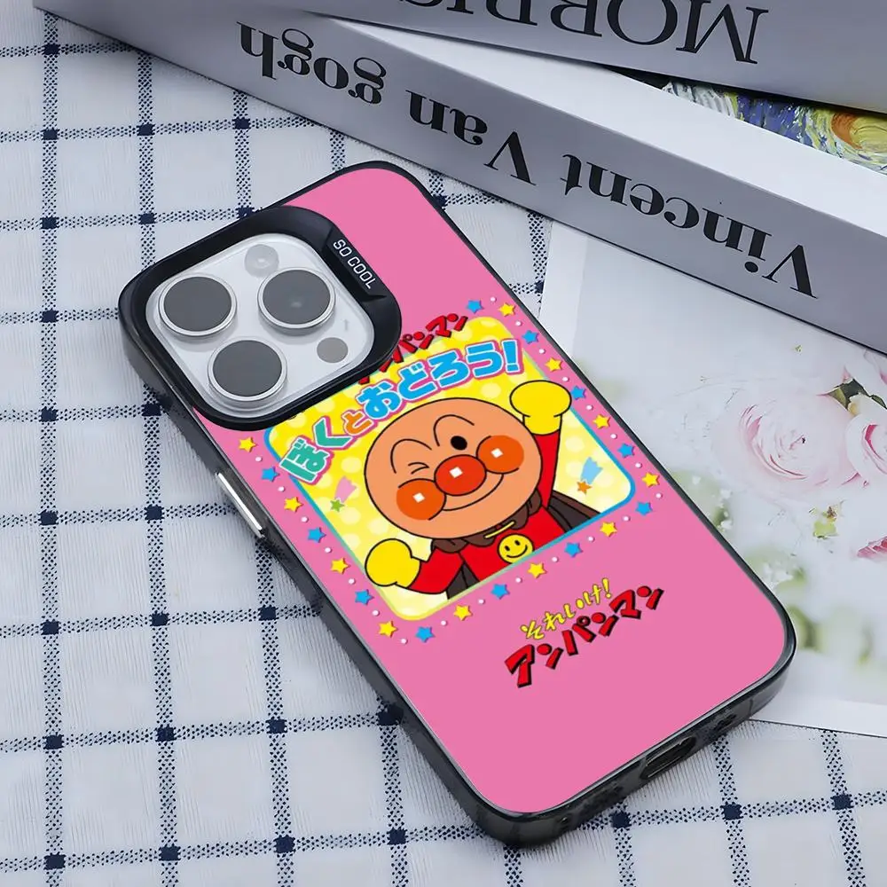 Фото Чехол для телефона Anime CUTE A-AnpaNmans, серебристый, для iPhone 17, 16, 15, 14, 13, 12, 11 Pro Max Plus №4