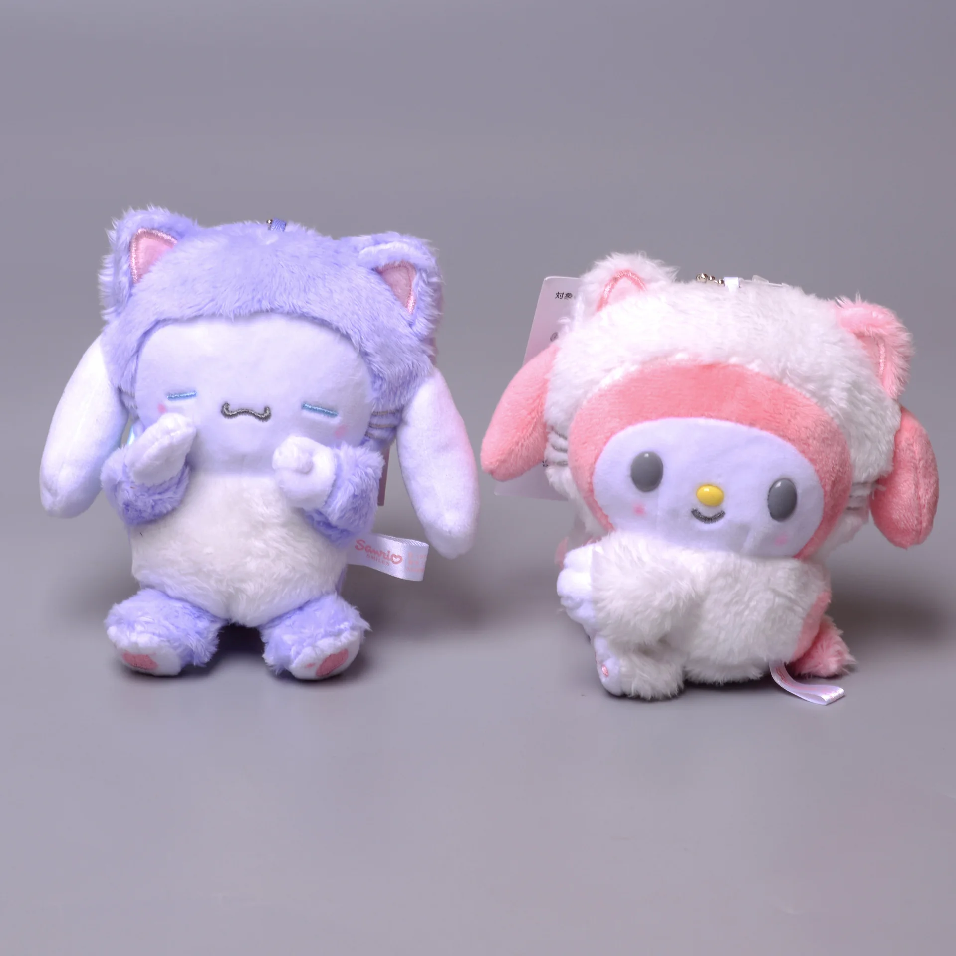 

Kawaii Mymelody Kuromi High Quailty Sanrio Plush Peluche Plush Toys Anime Plushie Pendant Cute Stuffed Keychain Bag Accessories