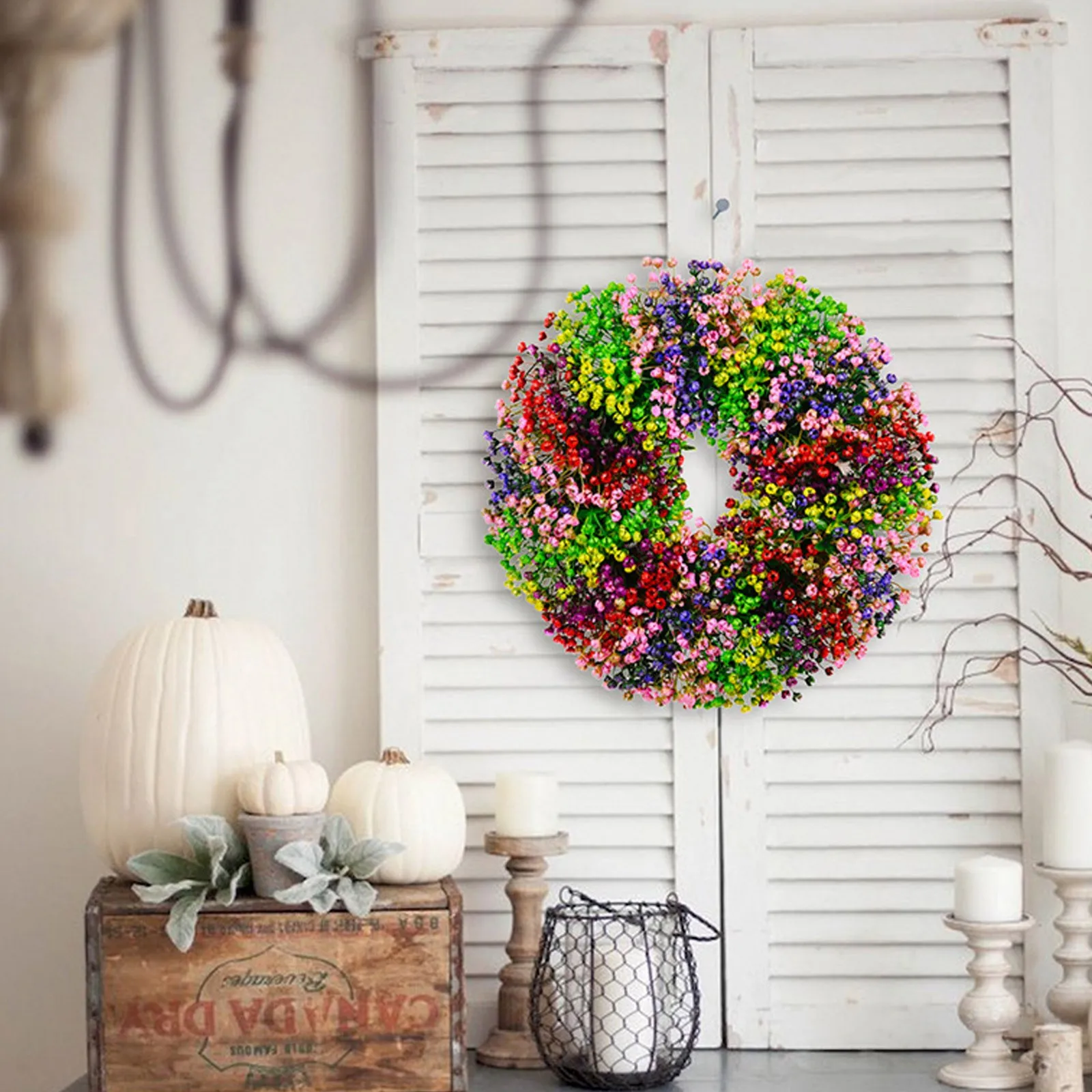 

Wall Decor Decor Door Garland Garland Window Wreath Hanging Front Wedding Party Home Decorative Wreath