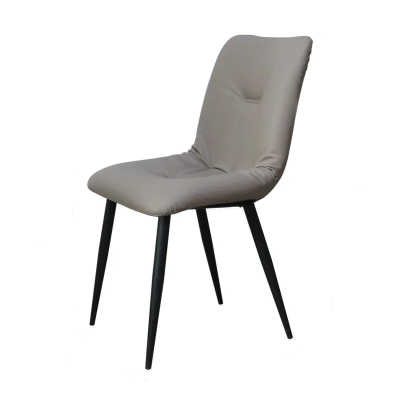 

Modern Minimalist Leather Light Luxury Dining Chair