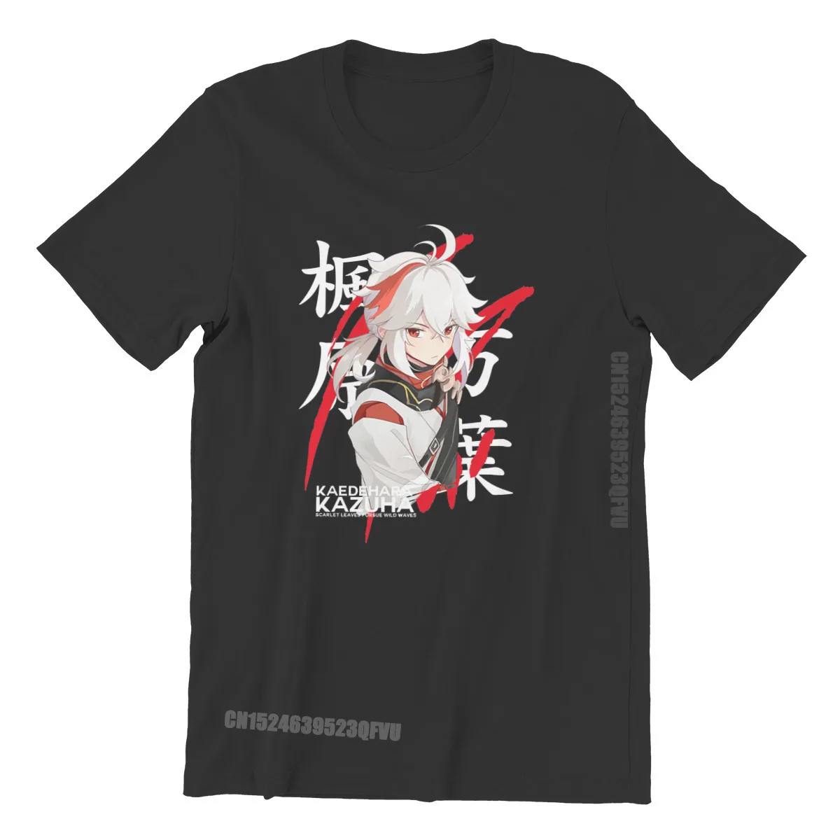 

Genshin Impact Game Paimon Tshirts For Men Kaedehara Kazuha Soft Leisure Tee Men T Shirts Novelty Trendy Loose