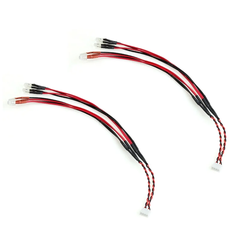 2 шт. светодиодные фары и задние фонари для Mini-Z MA020 MR03 FWD RWD 1/28 детали обновления