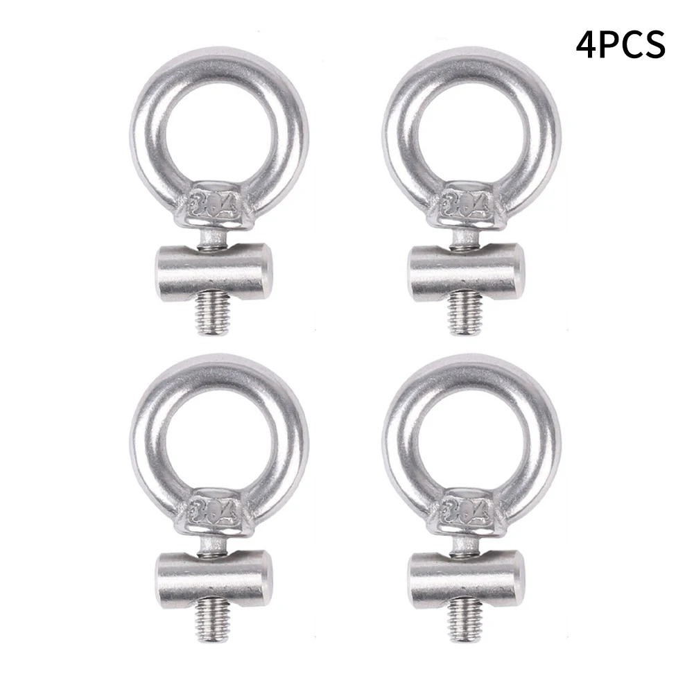 

4x Camping Awning Hooks Clips 304 Stainless Steel Awning Rail Stoppers For Motorhome Campervan Caravan RV Tent Light Hangers