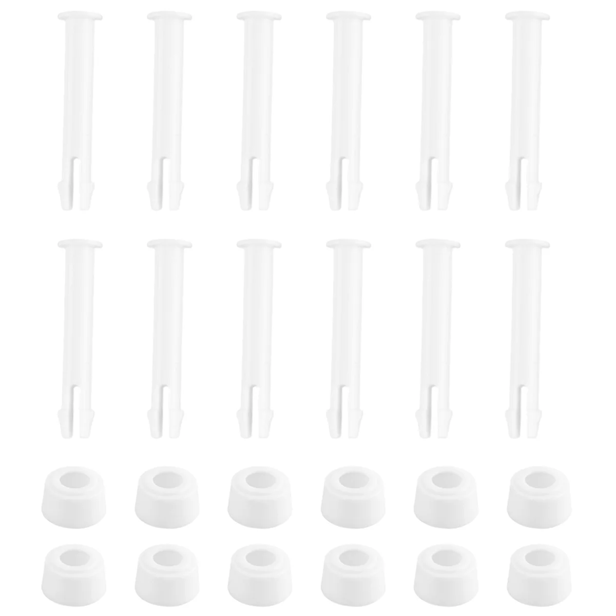 12 шт. пластиковые штифты для соединения бассейна и резиновых уплотнений деталей