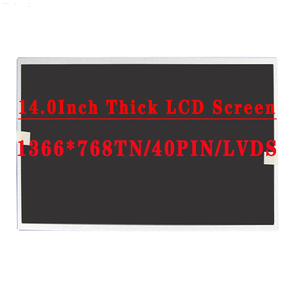 14 0-дюймовый 1366X768 TN HD 40-контактный LVDS 60 Гц ЖК-экран для ASUS X8a X42 X43 X45 X84 X85 R412M X452M