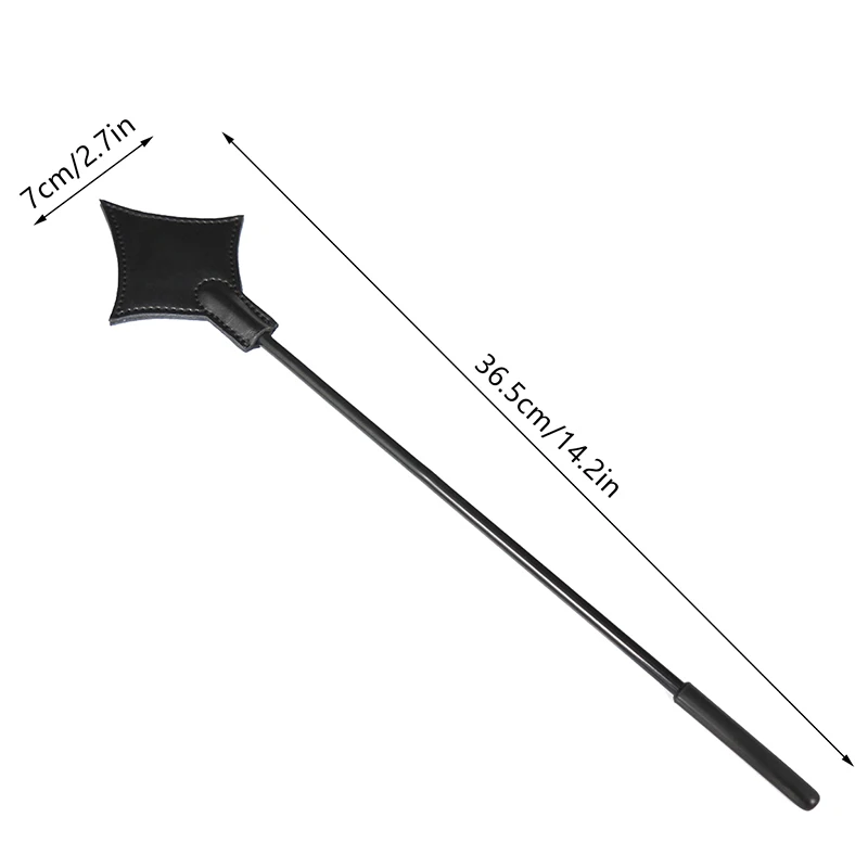 Мусорный кнут из искусственной кожи для тренировок с лошадьми улучшающий боль